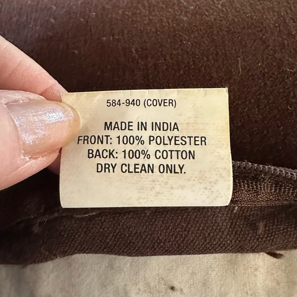 Crate&Barrel cocoa brown